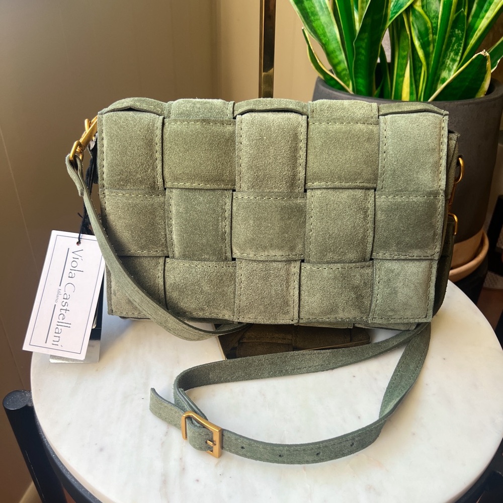 Viola Castellani Cassette Crossbody | Suede